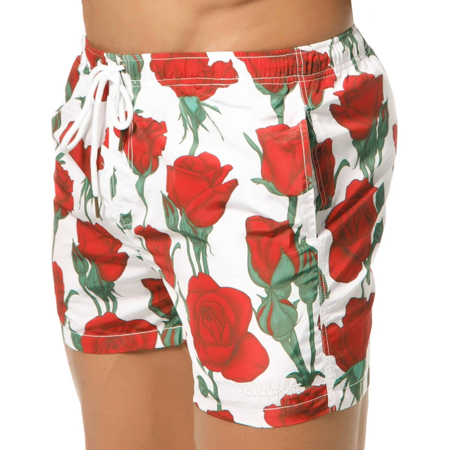 Short De Bain Amour Blanc 1 Short De Bain Amour Blanc