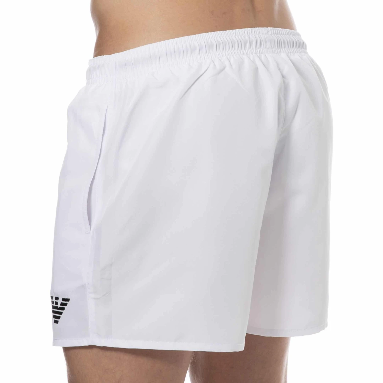 Short De Bain Essential Blanc 2 Short De Bain Essential Blanc – Image 2