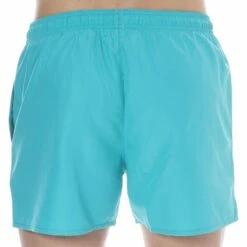 Short De Bain Essential Bleu Turquoise -Boutique De Sous-vêtements short de bain essential bleu turquoise emporio armani 3
