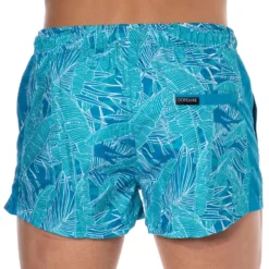 Short De Bain Eucalyptus Bleu -Boutique De Sous-vêtements short de bain eucalyptus bleu doreanse 2