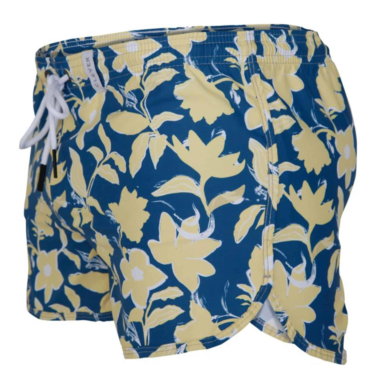 Short De Bain Fortune Bleu - Jaune 3 Short De Bain Fortune Bleu - Jaune – Image 3