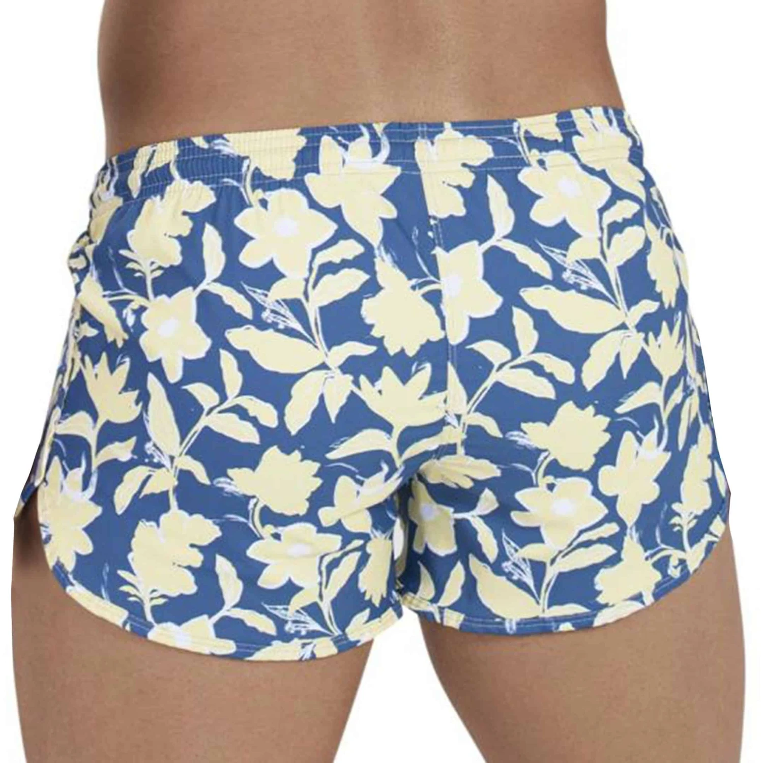 Short De Bain Fortune Bleu - Jaune 1 Short De Bain Fortune Bleu - Jaune