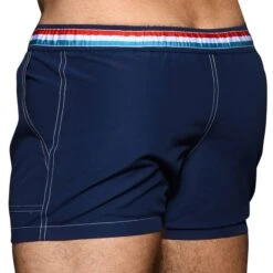 Short De Bain Harbour Bleu Marine -Boutique De Sous-vêtements short de bain harbour bleu marine andrew christian 2