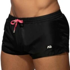 Short De Bain Mini Basic Gris Anthracite