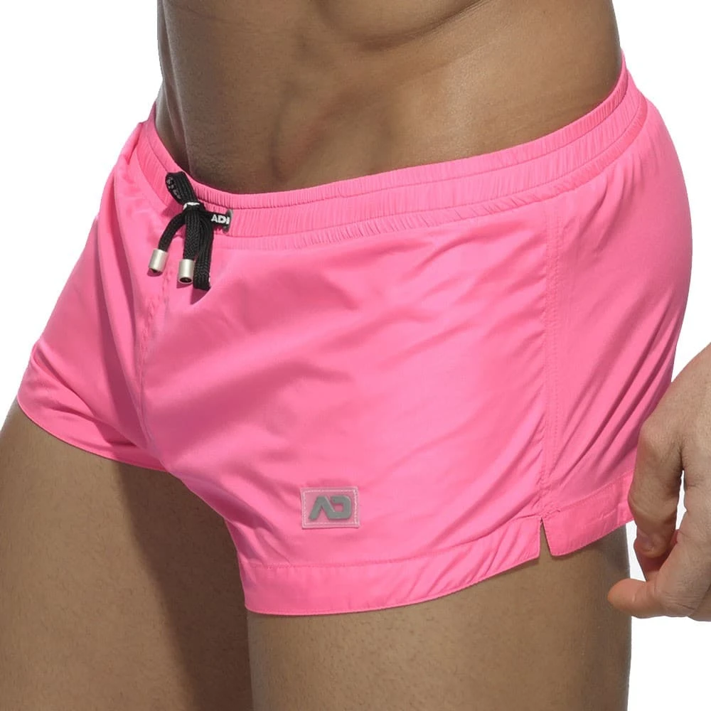 Short De Bain Mini Basic Rose 1 Short De Bain Mini Basic Rose