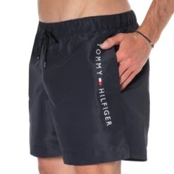 Short De Bain Original Bleu Marine -Boutique De Sous-vêtements short de bain original bleu marine tommy hilfiger 3