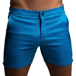 Short De Bain Padded H2O Bleu