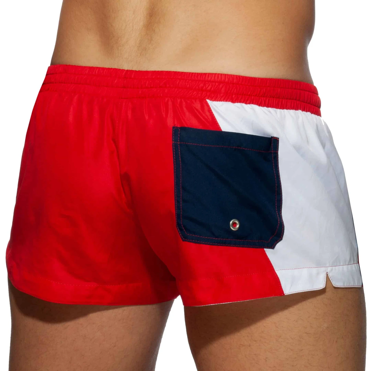 Short De Bain Racing Side Rouge 1 Short De Bain Racing Side Rouge