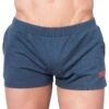 Short De Sport Coton Bleu Marine
