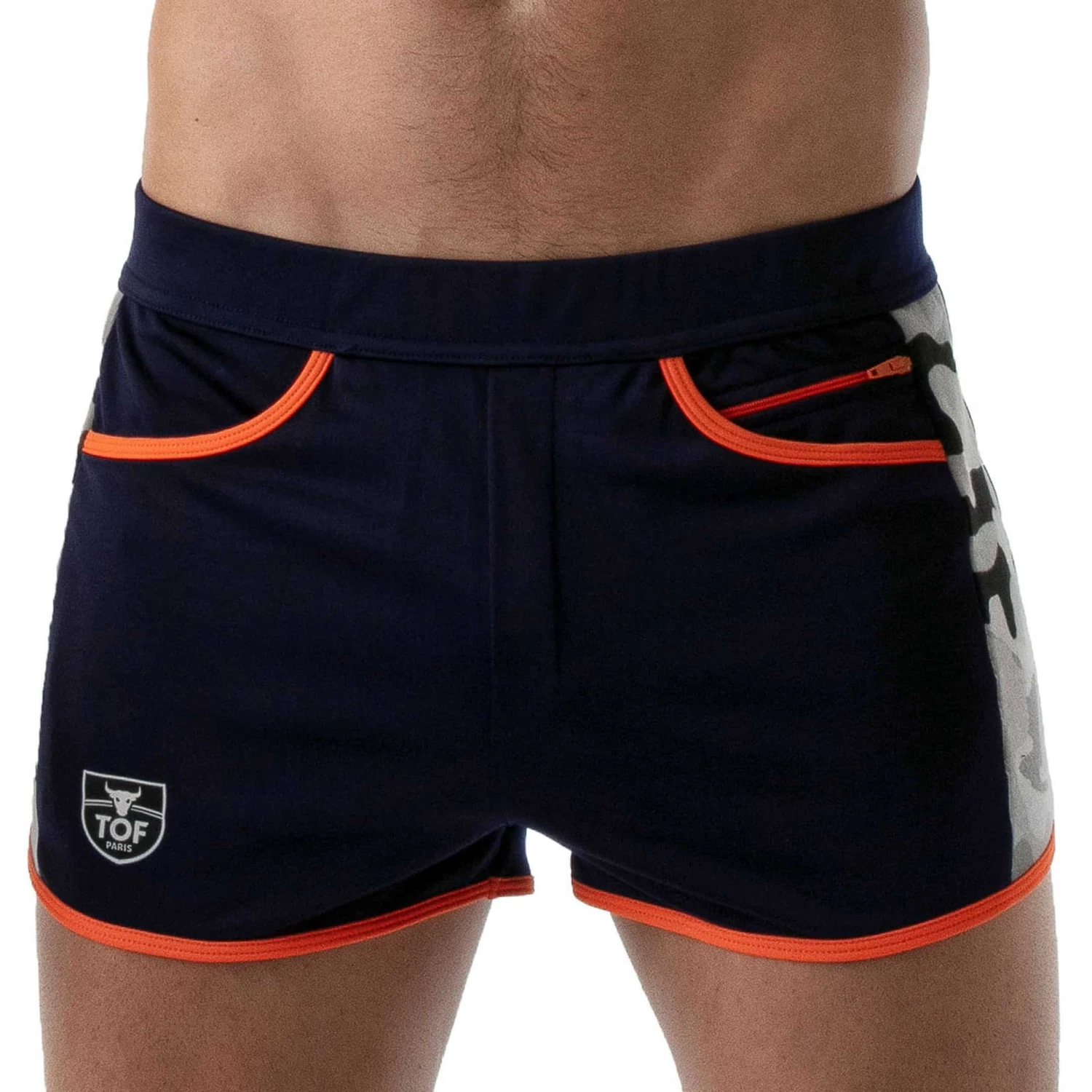 Short Gym Camo Bleu Marine 1 Short Gym Camo Bleu Marine