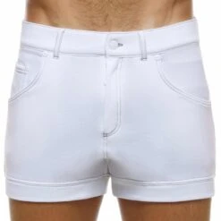 Short Jeans Blanc