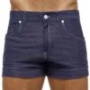 Short Jeans Bleu Marine