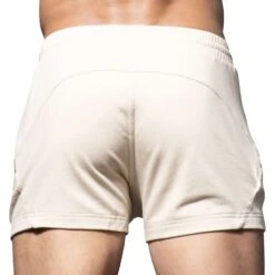 Short Jogger Maverick Beige -Boutique De Sous-vêtements short jogger maverick beige andrew christian 4