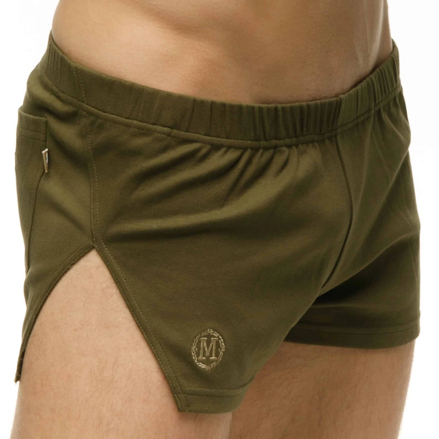 Short Leisure Kaki 2 Short Leisure Kaki – Image 2