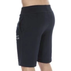 Short Logo Brodé Bleu Marine -Boutique De Sous-vêtements short logo brode bleu marine tommy hilfiger 2