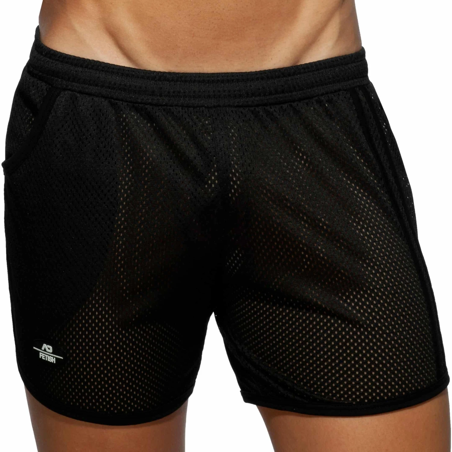 Short Long Rocky Pocket Mesh Noir 1 Short Long Rocky Pocket Mesh Noir