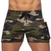 Short Pocket Sport Coton Camouflage