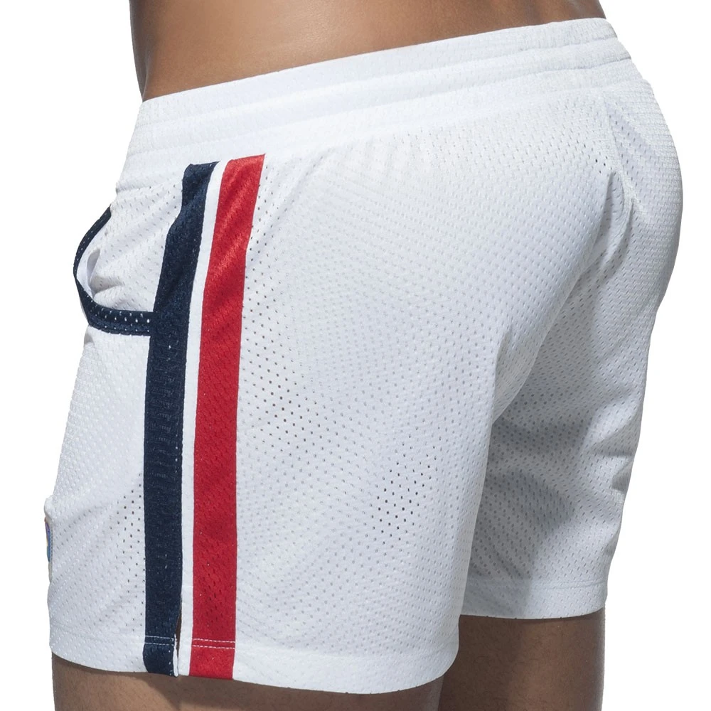 Short Mesh Rainbow Blanc 2 Short Mesh Rainbow Blanc – Image 2