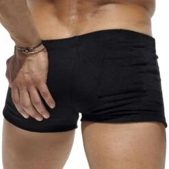 Short Miles Noir -Boutique De Sous-vêtements short miles noir rufskin 2