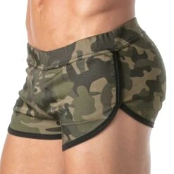 Short Mini Militaire Camouflage