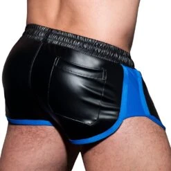 Boutique De Sous-vêtements -Boutique De Sous-vêtements short rocky double side noir royal ad fetish 1