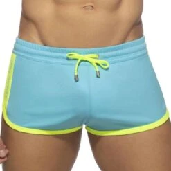 Short Sexy AD Bleu Turquoise