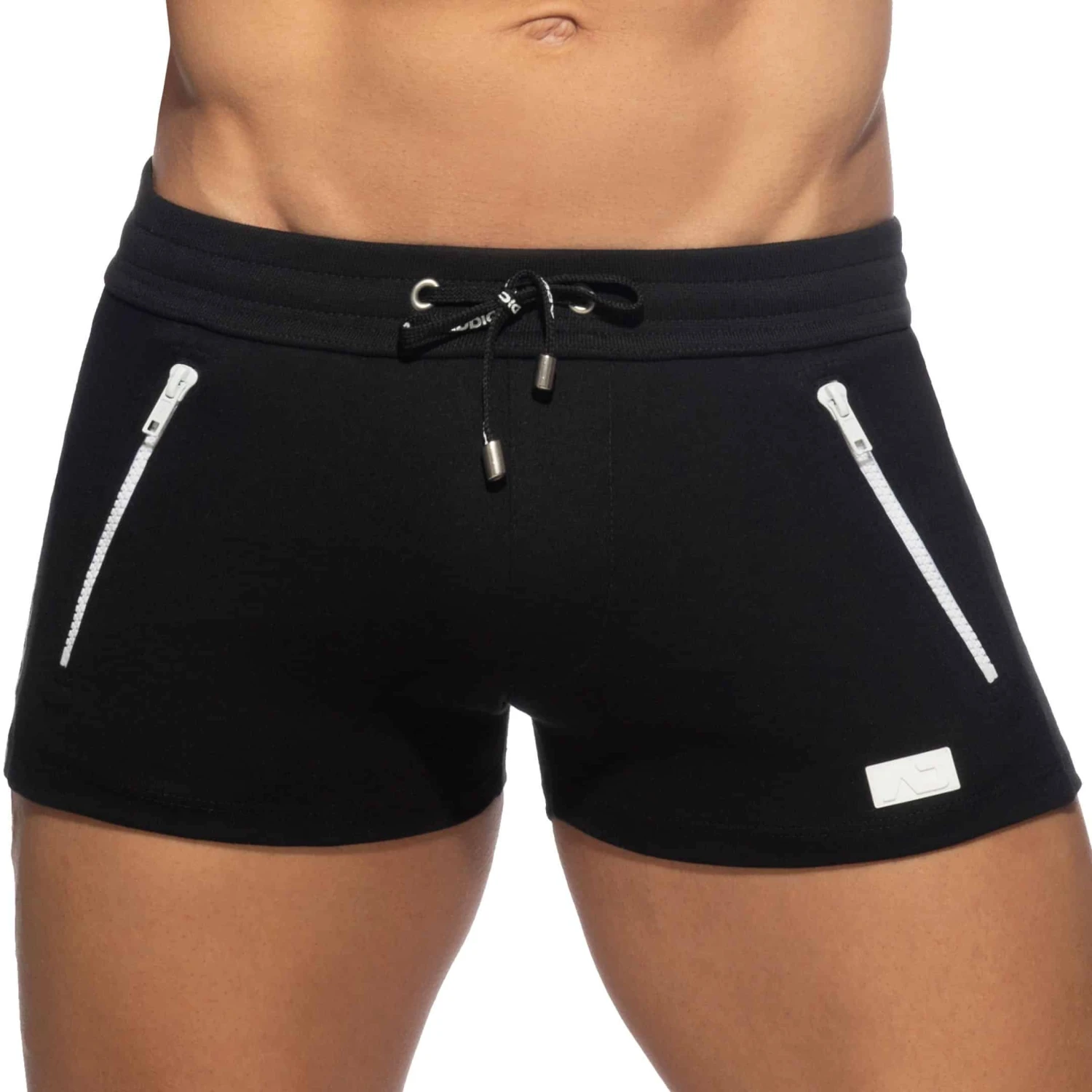 Short Sport Double Zip Noir 1 Short Sport Double Zip Noir