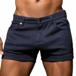 Short Sport Stretch Skinny Bleu Marine
