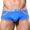 Shorty Almost Naked Retro Pocket Bleu Electrique