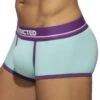 Shorty Baby Blue Coton Bleu - Violet