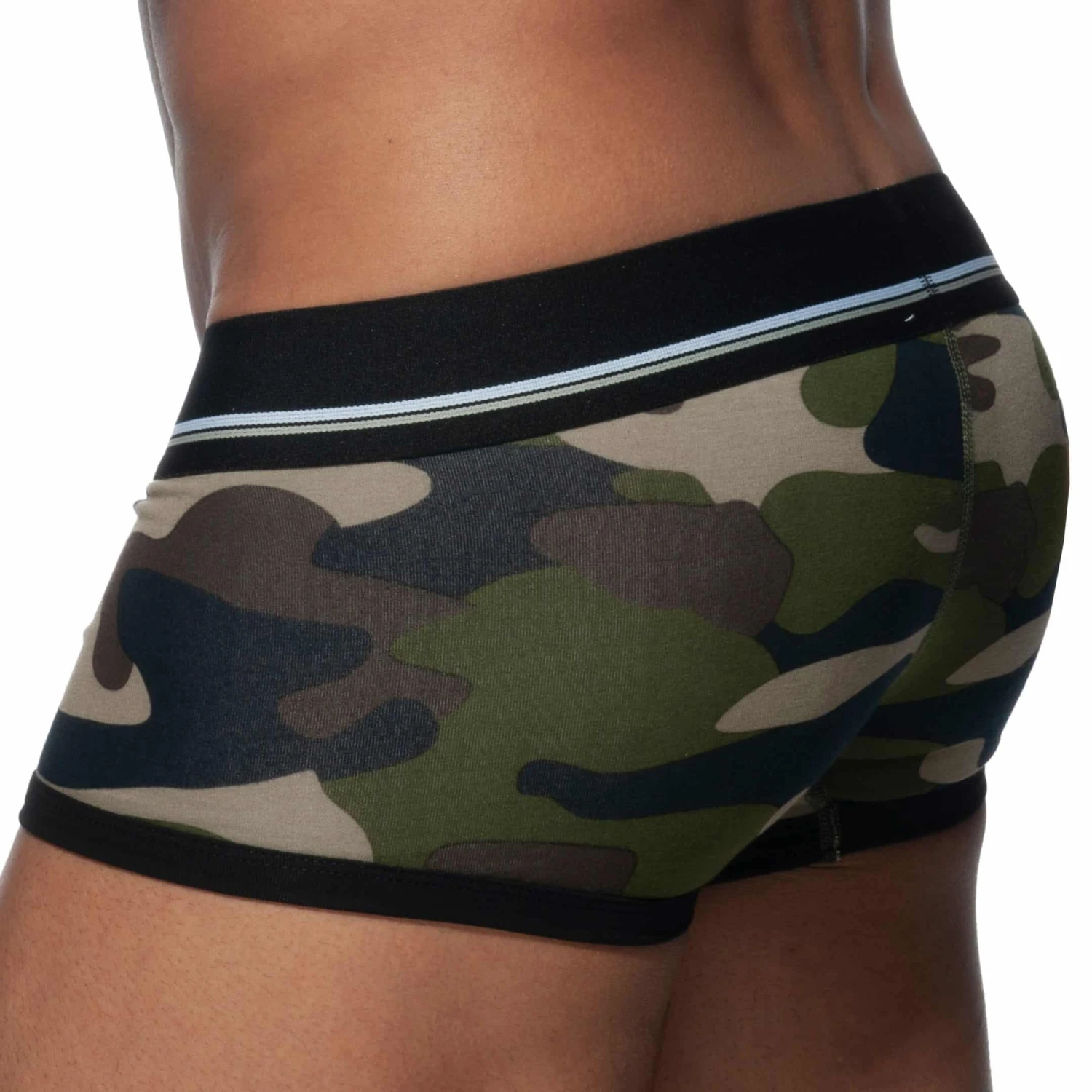 Shorty Basic Colors Coton Camouflage Kaki 2 Shorty Basic Colors Coton Camouflage Kaki – Image 2