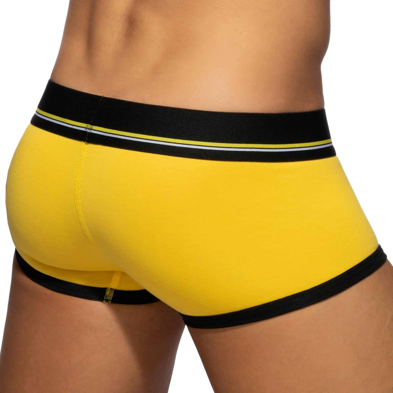 Shorty Basic Colors Coton Jaune 2 Shorty Basic Colors Coton Jaune – Image 2