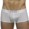 Shorty Basic Modal Blanc