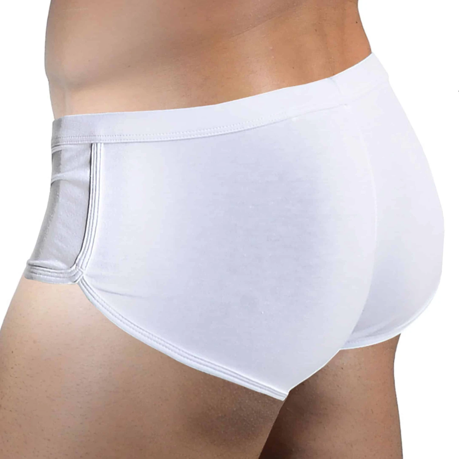Shorty Coton Blanc 1 Shorty Coton Blanc