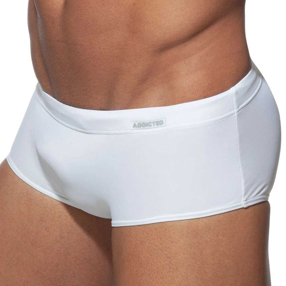 Shorty De Bain Basic Colors Blanc 1 Shorty De Bain Basic Colors Blanc