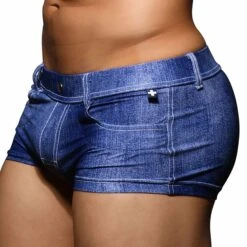Shorty De Bain Denim Bleu Indigo