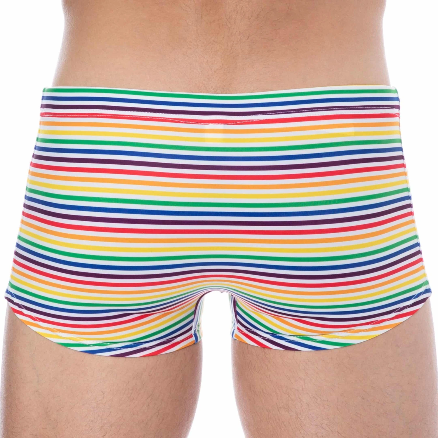 Shorty De Bain Rainbow Stripes Multicolore 3 Shorty De Bain Rainbow Stripes Multicolore – Image 3