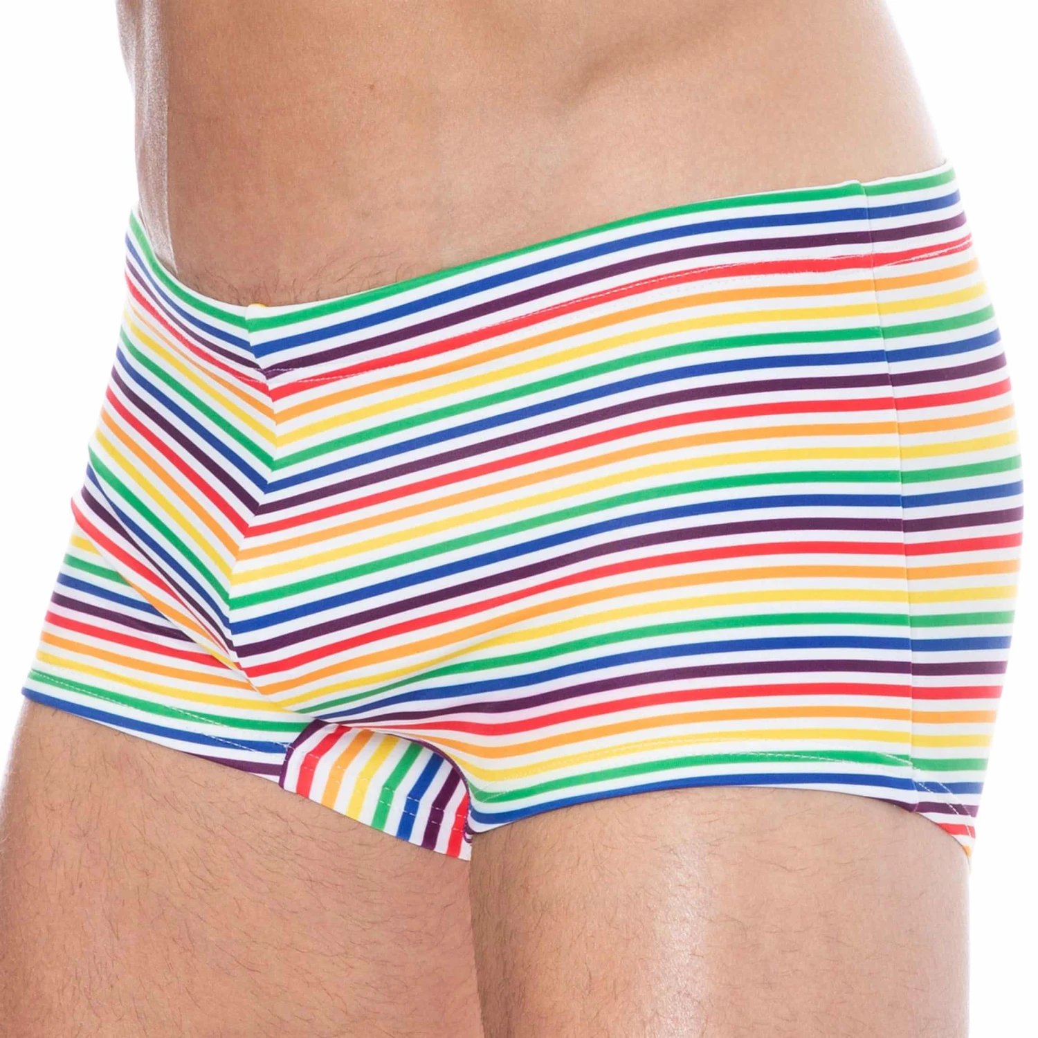 Shorty De Bain Rainbow Stripes Multicolore 1 Shorty De Bain Rainbow Stripes Multicolore