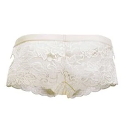 Shorty Dentelle Cœur Ivoire 9 Shorty Dentelle Cœur Ivoire -Boutique De Sous-vêtements shorty dentelle coeur ivoire candyman 4