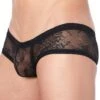 Shorty Dentelle Sexy Noir