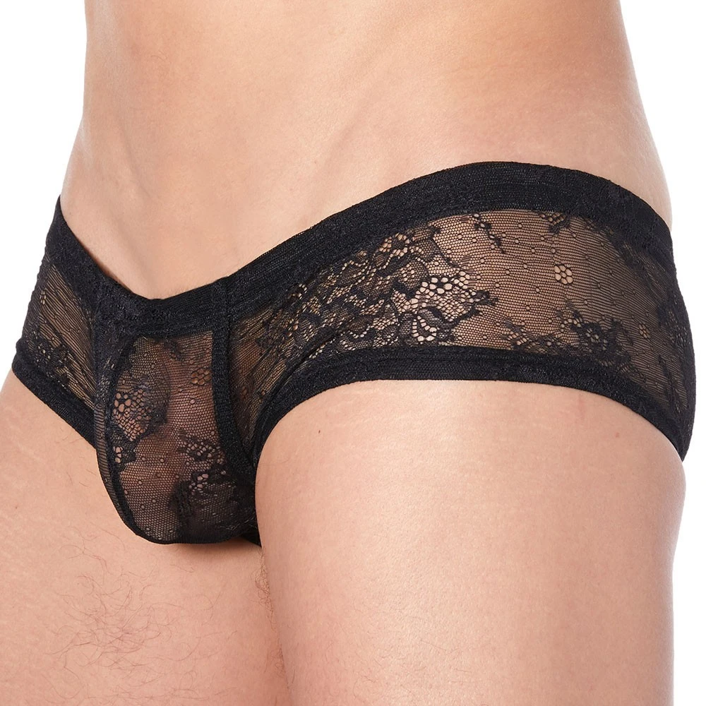Shorty Dentelle Sexy Noir 1 Shorty Dentelle Sexy Noir