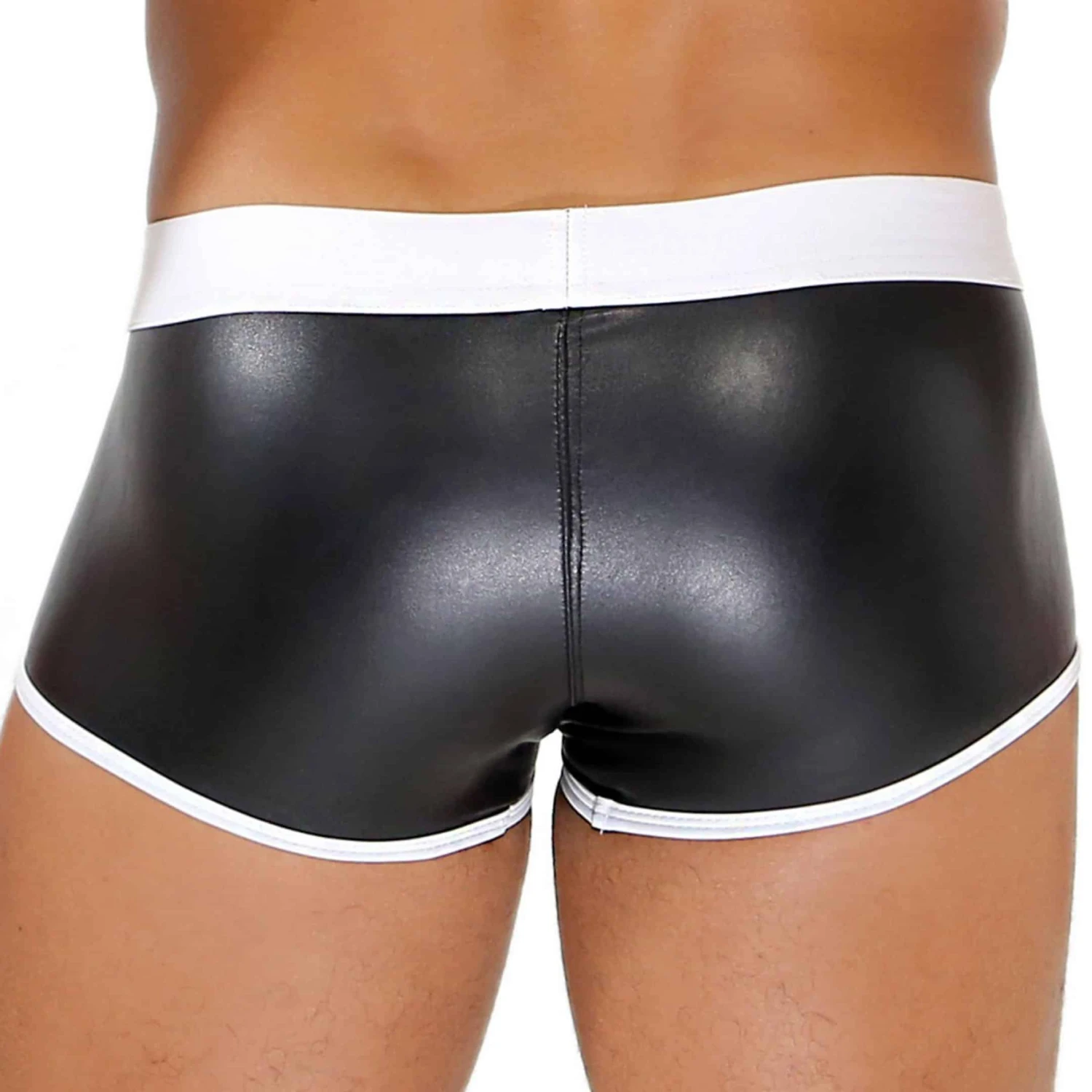 Shorty Fetish Noir - Blanc 2 Shorty Fetish Noir - Blanc – Image 2