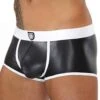 Shorty Fetish Noir - Blanc