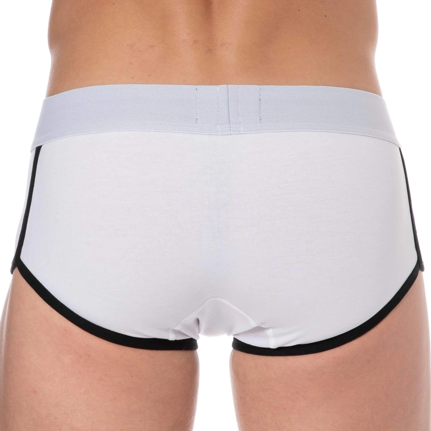 Shorty Logo Coton Blanc 3 Shorty Logo Coton Blanc – Image 3