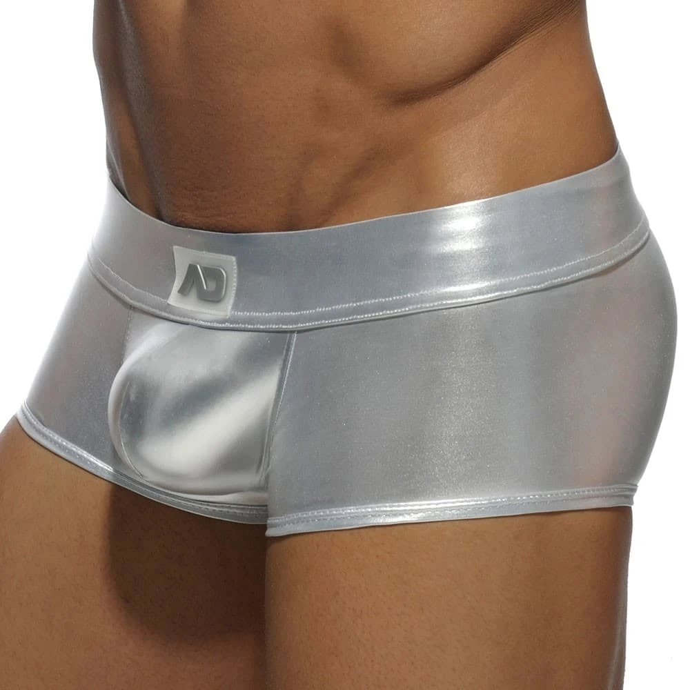 Shorty Metallic Argent 1 Shorty Metallic Argent