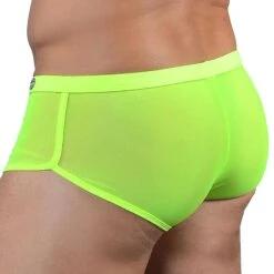 Shorty Neon Stretch Net Jaune Fluo