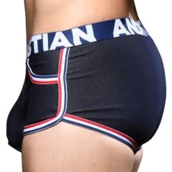 Shorty Pocket Almost Naked Denim Stretch Bleu Indigo -Boutique De Sous-vêtements shorty pocket almost naked denim stretch bleu indigo andrew christian 2