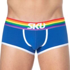 Shorty Rainbow Bleu Roi