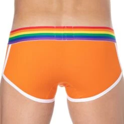 Shorty Rainbow Orange -Boutique De Sous-vêtements shorty rainbow orange sku 2