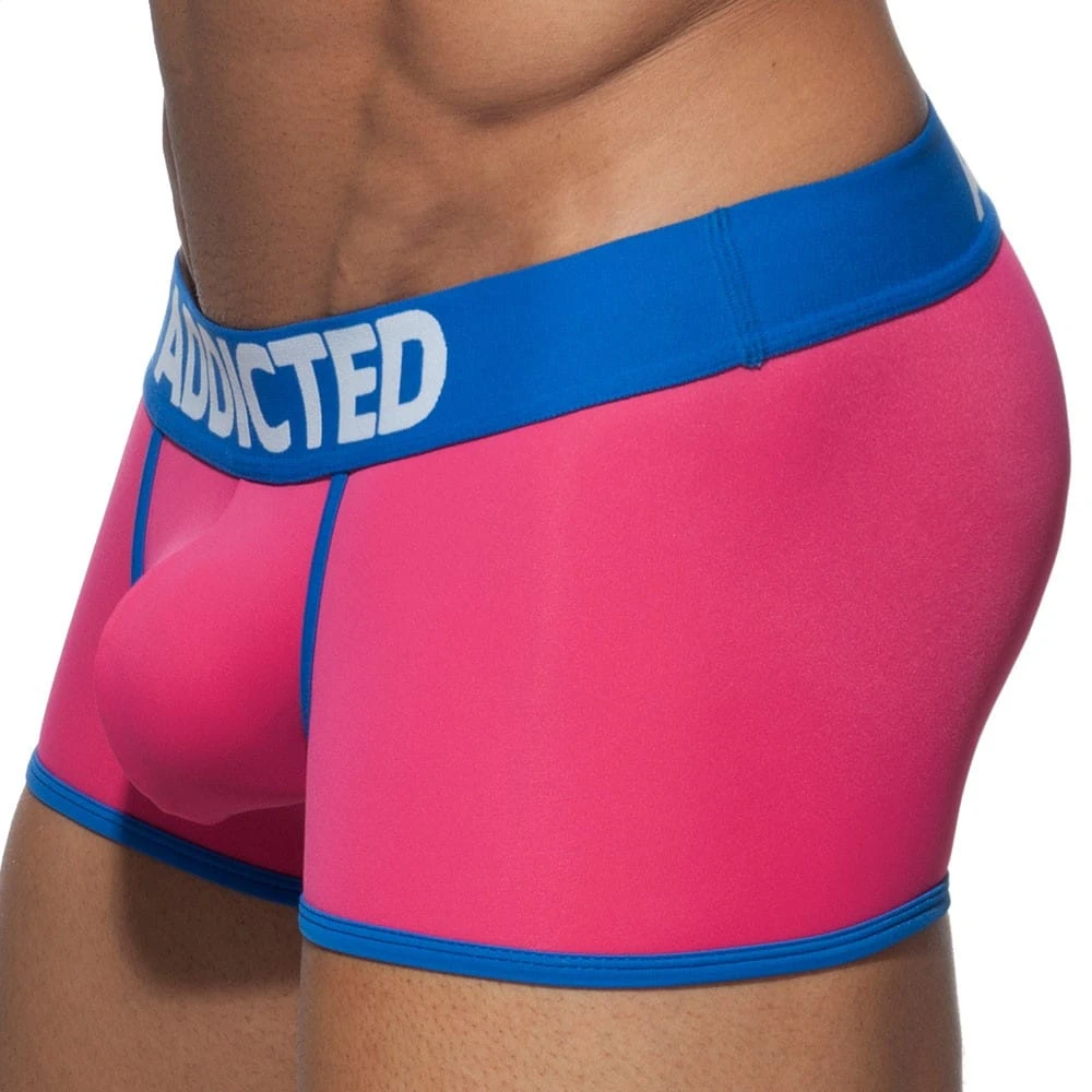 Shorty Swimderwear Push Up Fuchsia - Bleu 1 Shorty Swimderwear Push Up Fuchsia - Bleu